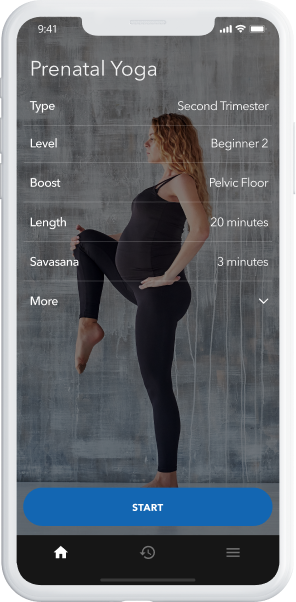 Prenatal Landing Screenshot